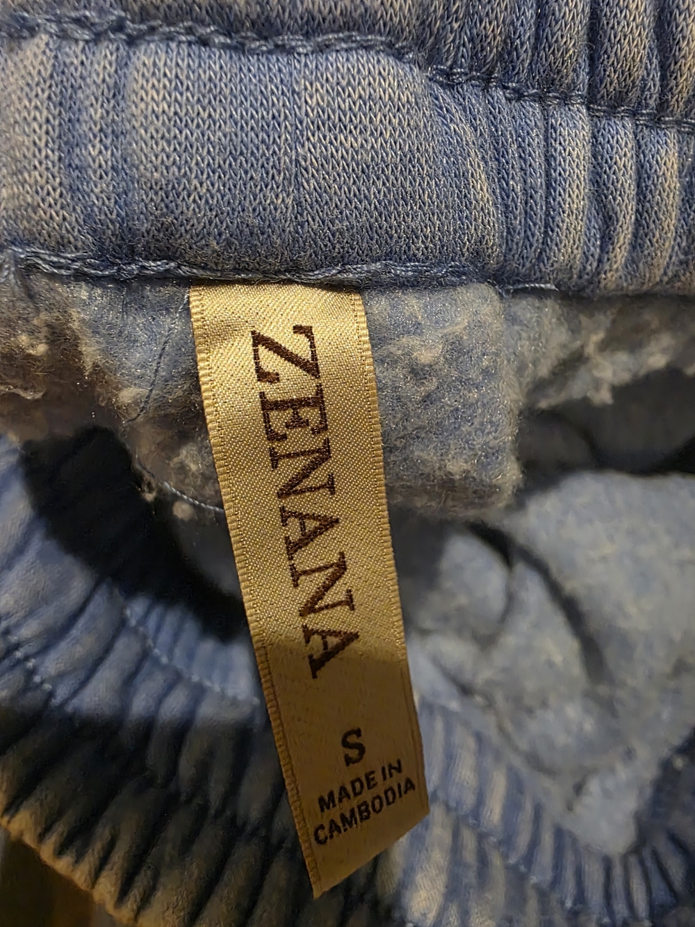 Zenana Outfitters Washed Marlin Wide-Leg Pants And Batwing Sweatshirt Set - Picture 6 of 7